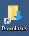 Windows Downloads folder